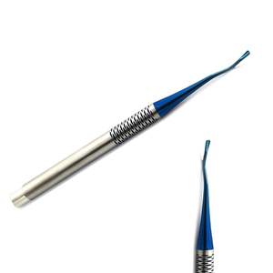 Instruments chirurgicaux pour le nombril, ensemble de 7 éleveurs luxateurs PDL pour implants dentaires, revêtement en titane bleu, instruments chirurgicaux manuels - Product Image 4