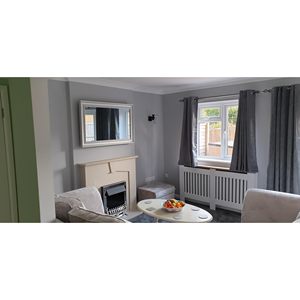 55 Inch Silver-QLED TV Compatible with Smart LED Supplied with a Framed Mirror for Better Viewing Experience - Product Image 1