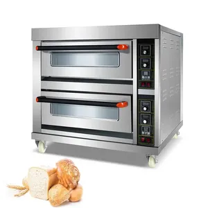 Hot Bán Cao Cấp Hai Sàn Bốn Khay Điện Sàn Lò Nướng Với Điều Khiển Kỹ Thuật Số Trong Màu Đen Titan Facia EDO-2D-4T Đen Italia - Product Image 1