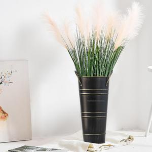 Maceta de Metal galvanizado de diseño increíble con asas para el hogar, Patio, jardín, juego de macetas decorativas de tamaño alto - Product Image 5