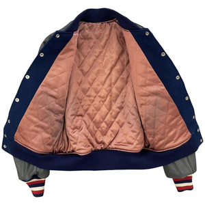 Heavy Wool and Genuine Leather Varsity <b>Jackets</b> Unisex Letterman Bomber Style <b>Jackets</b> Custom Chenille <b>Patch</b> Supplier - Product Image 4