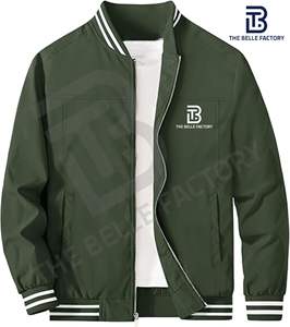 Custom High Quality Men's Baseball Bomber Jacket Versatile and Fashionable for <b>Winter</b> - Product Image 2