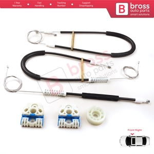 Juego de Reparación de Elevalunas Eléctrico BWR810, Delantero Derecho, para Passat B6 3C 3C2 3C5 2005-2011, 4/5 Puertas, 3C1837462 - Product Image 3