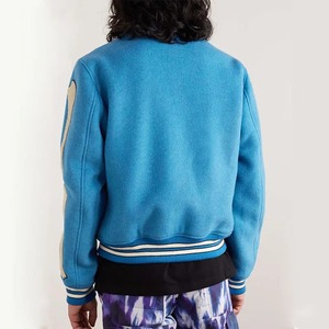 OEM Custom logo Embroidery Varsity Jackets Winter Men's Baseball lettermen Jackets high Quality Customized men's Varsity Jackets - Product Image 2