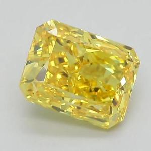 ผู้ผลิตและจำหน่ายเพชรเม็ดเดี่ยวทรงเรเดียนท์คัท สีเหลืองแฟนซี น้ำหนัก 2.00 กะรัต เพชรเลี้ยงในห้องปฏิบัติการ ระดับความสะอาด VS1 พร้อมใบรับรอง IGI - Product Image 5