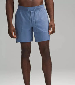 2025 nuevos pantalones cortos para correr para hombre al por mayor 100% algodón pantalones cortos con logotipo hecho a medida para hombre hechos por Isha Industry - Product Image 6