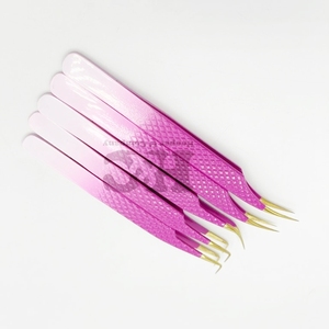 Popular Design <b>Tweezer</b> Straight Lash <b>Tweezers</b> Eyelash Extension <b>Tweezer</b> Stainless Steel MINK Logo Sustainable Beauty Makeup Tool - Product Image 2