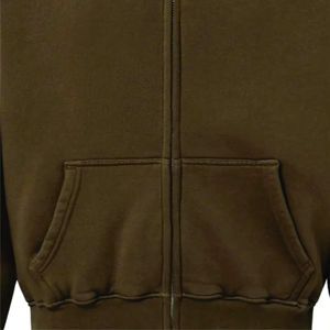 Fashion 2024 <b>Man</b> Super Zip up Winter Sweatshirt Oversized Heavyweight <b>Hoodies</b> Cotton Fleece <b>Thick</b> Zipper Hoodie <b>for</b> <b>Men's</b> - Product Image 4