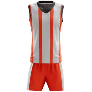 Uniforme de basketball personnalisé de haute qualité pour jeunes, respirant, 100 % polyester, nouvelle collection, vêtements de sport pour l'été, le meilleur choix - Product Image 2