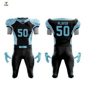 Pantalon de sublimation avec logo d'équipe personnalisé de haute qualité en gros Ensemble d'uniformes de pratique du football américain - Product Image 1