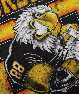 Camisetas de algodón para hombre 300 GSM personalizadas al por mayor, camisas extragrandes de algodón de gran tamaño ajustadas con mangas dobles - Product Image 5