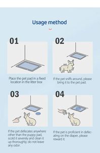 แผ่นรองซับฉี่สุนัขสำหรับฝึกขับถ่าย ขายส่งจากโรงงาน 50 ชิ้น แผ่นรองฝึกสุนัข แผ่นรองฉี่ แผ่นฝึกขับถ่ายสำหรับสุนัข - Product Image 3