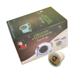 ซัพพลายเออร์ที่ดีในเวียดนาม รับผลิตแบบ OEM ODM กาแฟแคปซูล ผสมอาราบิก้า โรบัสต้า สดใหม่ 12 กรัม ราคาดี จัดส่งรวดเร็ว พร้อมส่งออก - Product Image 1