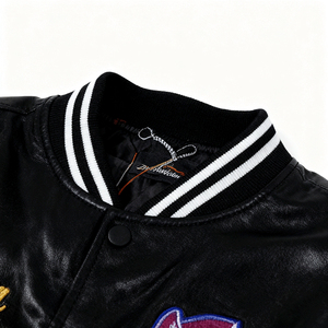 เสื้อแจ็คเก็ตเบสบอลสไตล์อเมริกันสุดเท่ห์สำหรับหนุ่มๆ แฟชั่นฤดูใบไม้ผลิและฤดูใบไม้ร่วง ทรงหลวม สบายๆ คลาสสิก ทันสมัย - Product Image 5