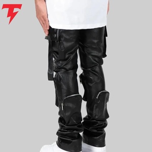 <b>Men</b> <b>Leather</b> Pants Soft Genuine <b>Leather</b> Slim Fit <b>Trousers</b> Durable Comfortable Stylish Casual Wholesale Apparel Supplier - Product Image 6