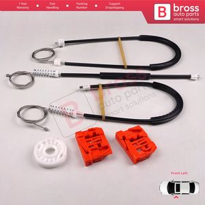 BWR270 Kit de reparación de regulador de ventana puerta delantera izquierda para Caddy MK3 2K 2C 2004-2015 Van MPV 2K1837729 Bross Auto Parts - Product Image 6