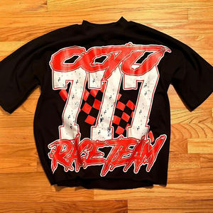 เสื้อยืดผ้าฝ้าย100% น้ำหนักมากสำหรับผู้ชายเสื้อยืดพิมพ์ลายกราฟิกแบบพรีเมี่ยมสำหรับใส่ได้พอดีตัวเสื้อยืดโลโก้ตามสั่ง - Product Image 1