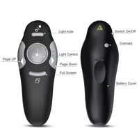 Presentador inalámbrico de 2,4 GHz, presentación remota, Clicker inalámbrico, Powerpoint, puntero PPT, cambiador deslizante, Control remoto