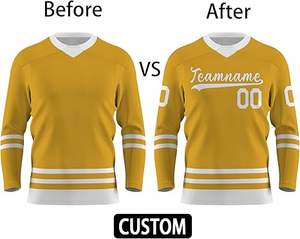 Le plus populaire concevez votre propre logo uniforme de hockey sur glace grande taille pour adulte - Product Image 6