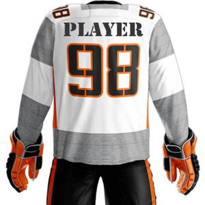 Nuevo Uniforme de Hockey sobre Hielo con Servicio OEM, MOQ Bajo, 100% Poliéster Transpirable y de Secado Rápido, Logotipo Personalizado, Ecológico - Product Image 5