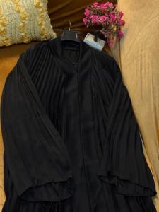 Mujeres elegante modesto bordado a mano encaje Abayas Formal estilo Dubai vestidos transpirable tradicional musulmán Ropa trabajo hecho a mano - Product Image 3