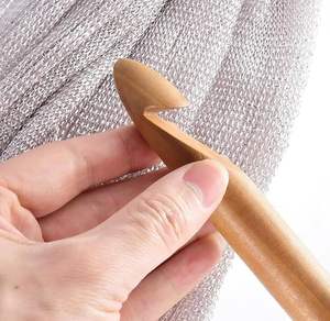 Ganchillo de madera artesanal suave para puntadas precisas, ganchillo de madera tallada de primera calidad para proyectos detallados, bajo costo - Product Image 5