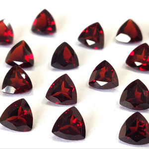 โกเมนธรรมชาติล้านล้านเหลี่ยมเพชรพลอย3มม.-โกเมนสีแดงหลวมคุณภาพสูง - Product Image 1