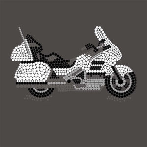 เสื้อยืดประดับพลอยเทียมทันสมัยสำหรับผู้หญิงเสื้อแฟชั่นเก๋ไก๋ติดคริสตัลแวววาว - Product Image 2