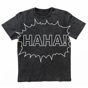 Camiseta Retro de lavado ácido para hombre, de gran tamaño Camiseta de algodón, ropa de calle Vintage, proveedor de ropa de moda informal de manga corta - Product Image 1