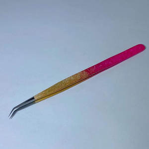 Pince à épiler professionnelle d'extension de cils de Volume pour une adhérence parfaite aux cils de 0.03mm ne glisse jamais les meilleurs embouts de fibre - Product Image 4