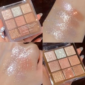 Lezhuang Venta al por mayor Mocha <span class=keywords><strong>Chocolate</strong></span> 9 Tonos Paleta de sombras de ojos Tono de color marrón Maquillaje de ojos Sombra de ojos para niñas - Product Image 3