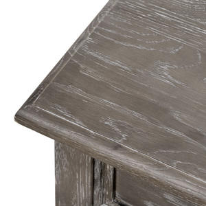 โต๊ะข้างเตียงทำด้วยมือสไตล์บ้านไร่ไม้เนื้อแข็งตู้ข้างเตียงปรับแต่งได้พร้อมขาไม้ - Product Image 6