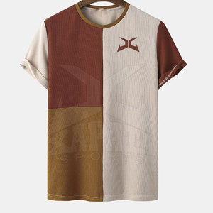 เสื้อยืดผ้าฝ้าย100% ของผู้ชายเสื้อผ้าแนวสตรีทสวมใส่สบายระบายอากาศได้ดีผลิตตามสั่ง - Product Image 1