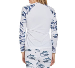 Vêtements de sport, t-shirts de compression pour la salle de sport, manches longues, logo personnalisé, protection UV, rash guard de surf, rash guard de MMA sublimé, rash guard pour femmes - Product Image 4