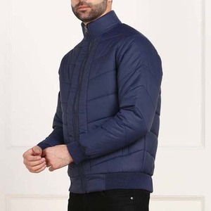 Blouson bombardier personnalisé pour hommes prix bon marché blousons bombardier coupe-vent chauds d'hiver en polyester et en nylon de grande qualité avec fermeture éclair - Product Image 3