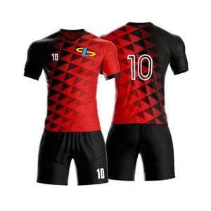 Uniforme de Fútbol para Hombre de Último Diseño, Uniforme de Fútbol de Secado Rápido por Sublimación, Uniforme de Fútbol Transpirable y Cómodo - Product Image 2