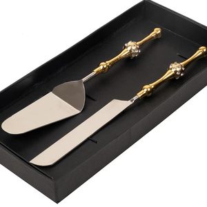 Bulk Shiny Polished <b>Cake</b> Server Knife and Server Set Wedding <b>Cake</b> <b>Tool</b> Direct Manufacturing Price - Product Image 1