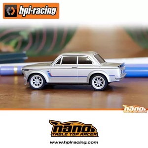 <span class=keywords><strong>Voiture</strong></span> RC HPI Nano TTR 1/64 2002 RTR 2.4GHz avec direction proportionnelle, lumières LED, mini véhicule électrique de bureau 161400 161401 - Product Image 5
