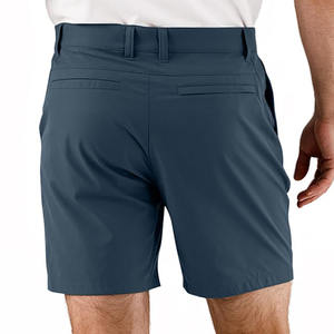 Short de golf confortable séchage rapide classique été quotidien décontracté mode couleur unie short respirant pour hommes - Product Image 6