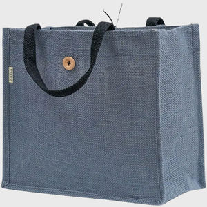 Producto de Venta caliente de alta calidad logotipo personalizado yute bolsa de compras bolsa de lona de algodón artículo personalizado estilo patrón carta promoción Aus - Product Image 2