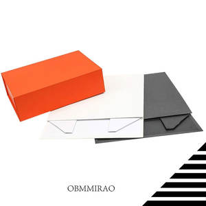 Emballage de boîte magnétique rigide en carton de taille personnalisée à conception libre Boîtes cadeaux magnétiques pliantes de luxe avec couvercle magnétique - Product Image 3