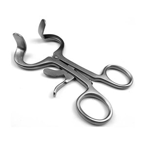Écarteur buccal manuel DENTAL Molt, ouvre-bouche durable certifié CE, 11 cm, rembourré argenté, garantie 10 ans - Product Image 1