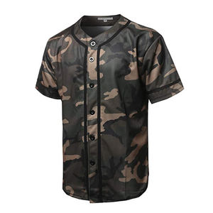 Maillots de baseball personnalisés en gros avec impression de personnages, logo personnalisé, sublimation, vêtements de sport respirants, séchage rapide, 100% - Product Image 1
