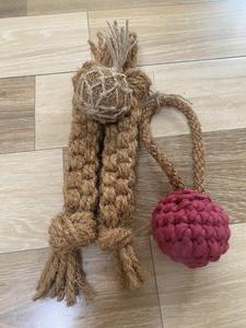 NEW DESIGN 2024 COIR ROPE CHEW COIR <b>BALL</b> CHEW for DOGS CHEW PET <b>TOYS</b> COFFEE WOOD CHEW FROM VIETNAM MS AMELIA +84855014447 - Product Image 3
