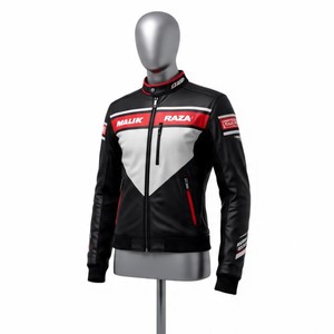 Chaqueta de Motociclista de Cuero Vacuno Premium - Opciones de Logotipo, Color y Talla Personalizadas para Pedidos al por Mayor - Product Image 1