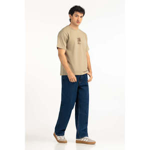 Camisetas Transpirables de Corte Holgado para Hombre y Mujer, Cuello Redondo, Diseño Gráfico, Venta al Por Mayor, Fabricante Personalizado - Product Image 4