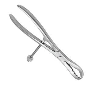 Forceps manuel en acier inoxydable pour maintien des os, instrument chirurgical orthopédique certifié CE classe I SR-200-lame, garantie 1 an par SurgiRight - Product Image 5