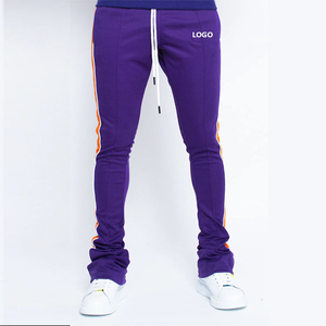 กางเกงวอร์มรัดรูปผ้าโพลีเอสเตอร์มีเชือกรูด,กางเกงแฟชั่นสำหรับผู้ชายสั่งตัดสำหรับวิ่งจ็อกกิ้ง - Product Image 5