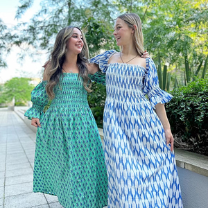 Robe longue en pur coton brodé solide Vintage respirant élégant pour l'automne vêtements de jour indien bloc imprimé coloré été - Product Image 1