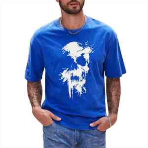 T-shirt personnalisé épais délavé à l'acide T-shirts surdimensionnés pour hommes T-shirts vintage délavés à l'acide en coton de haute qualité - Product Image 5